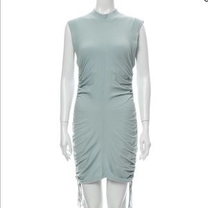 Alexander wang ruched jersey dress